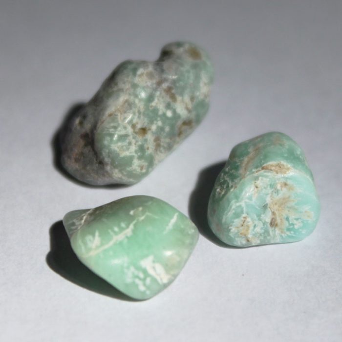 Pierres polies de larimar, lot de 3 – Image 3