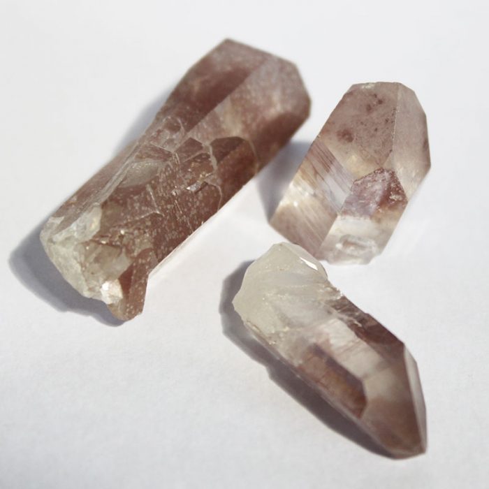 Pointes Quartz fumé, lot de 3 – Image 4