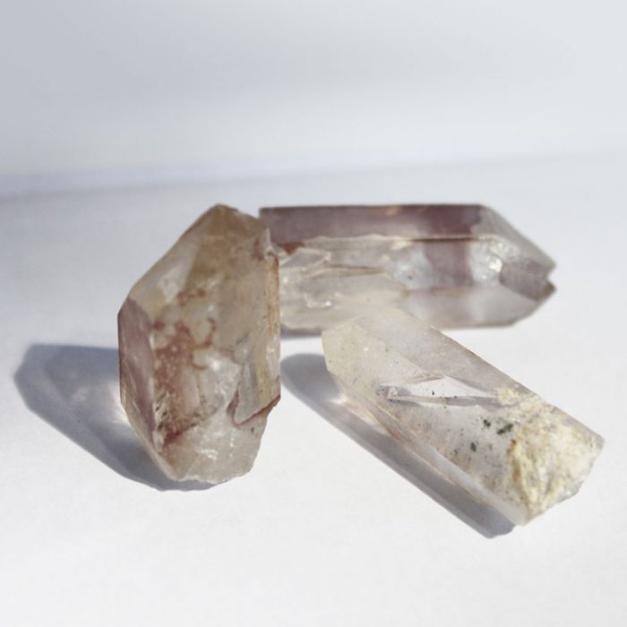 Pointes Quartz fumé, lot de 3 – Image 7