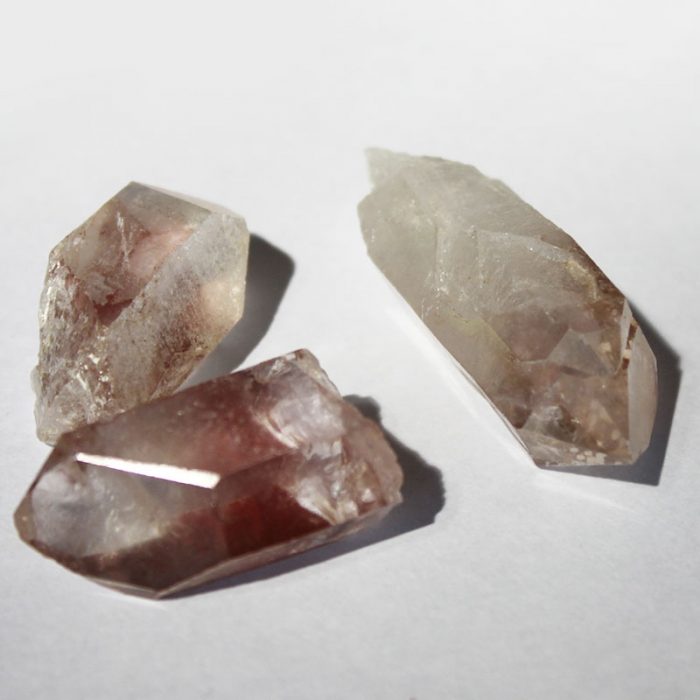 Pointes Quartz fumé, lot de 3 – Image 8