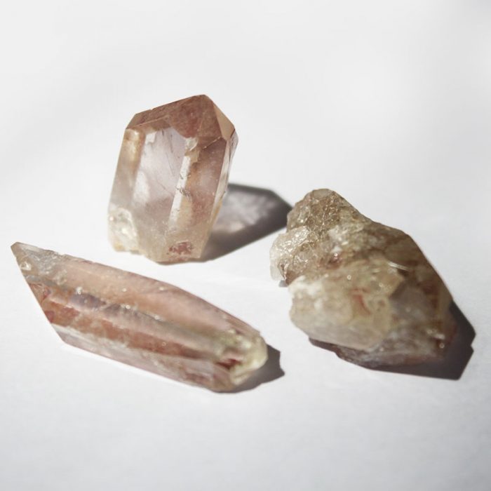 Pointes Quartz fumé, lot de 3 – Image 11