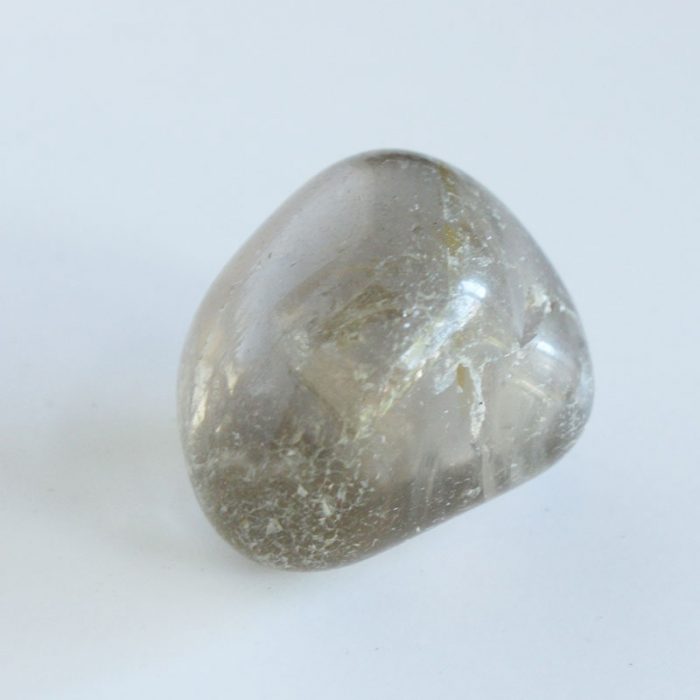Pierre polie de quartz fumé, 24 gr