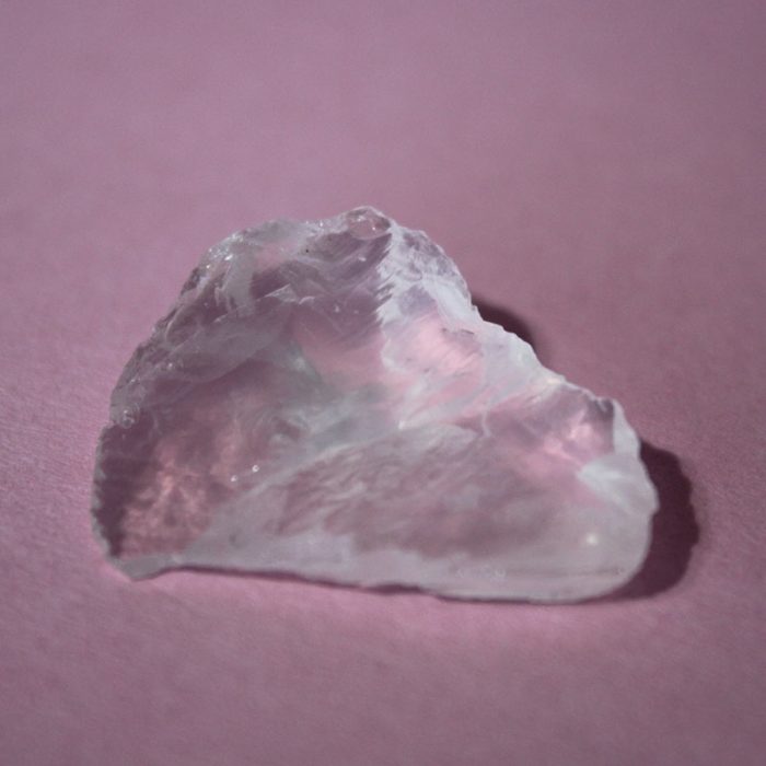 Pierre brute de Quartz rose, 4 gr