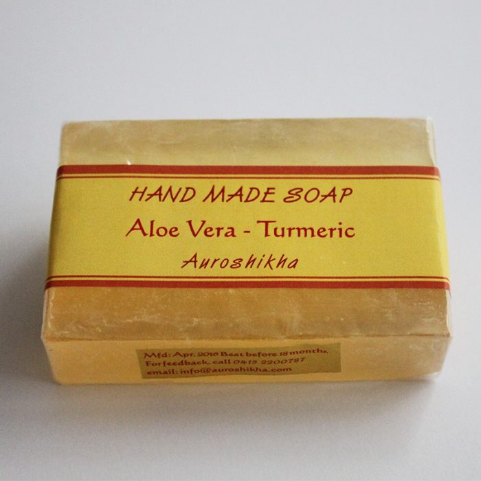 Savon naturel Auroshikha à l'Aloé Vera et Curcuma – Image 3