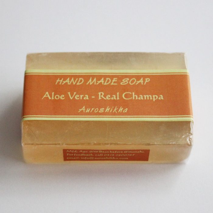 Savon naturel Auroshikha à l'Aloé Vera et Champa – Image 3