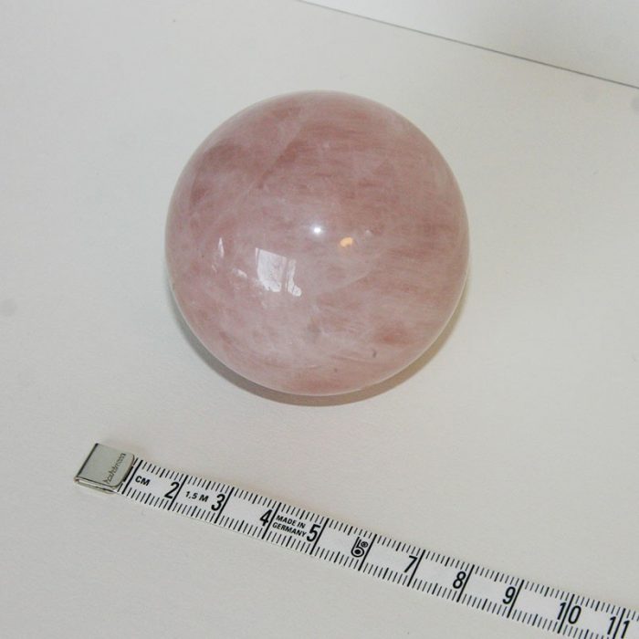 Sphère de quartz rose, 6 cm - Pièce unique – Image 5