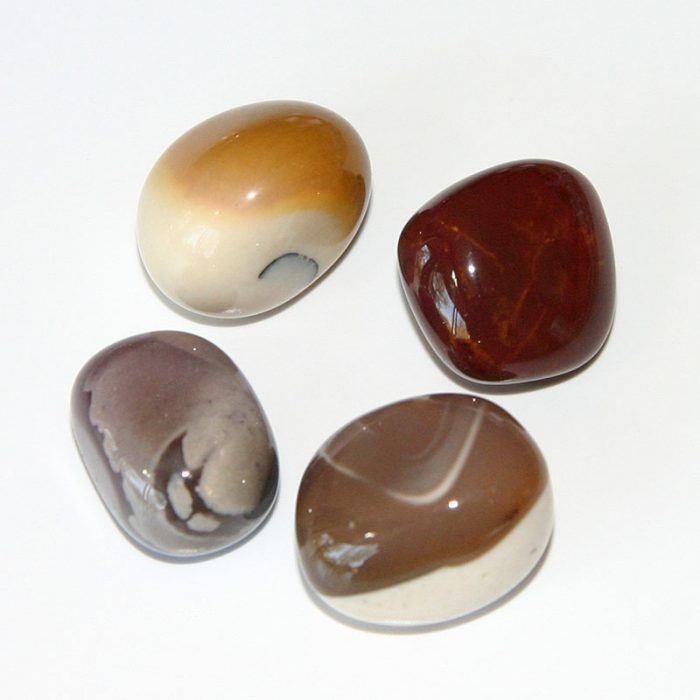 Pierres roulées Mokaïte, lot de 4 – Image 3