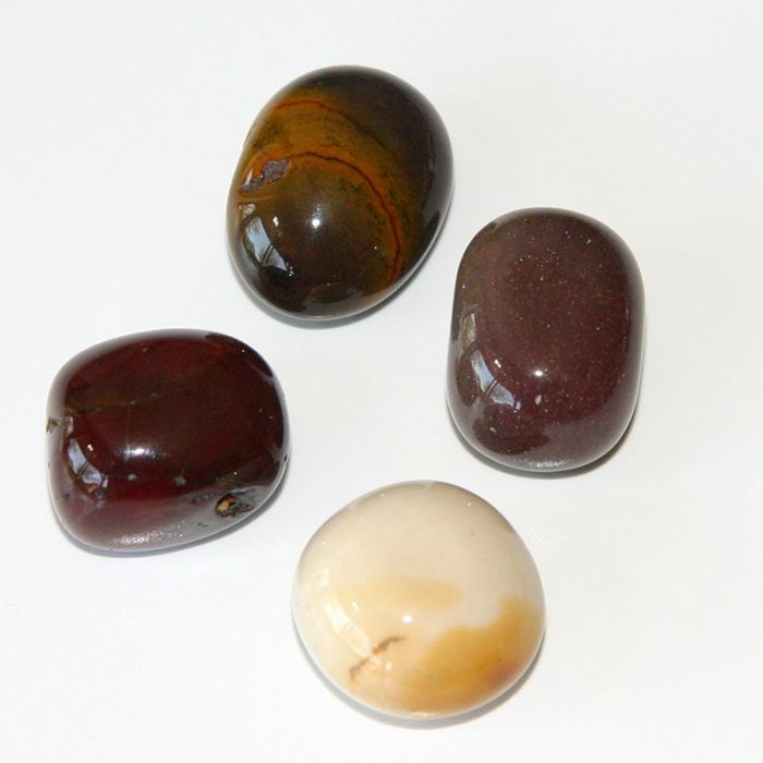 Pierres roulées Mokaïte, lot de 4 – Image 4