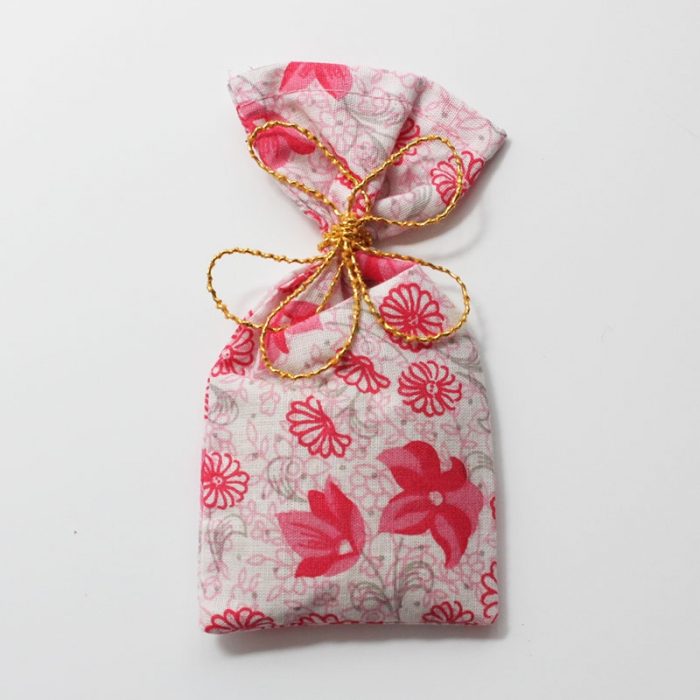 Sachet parfumé Auroshikha en coton Rose 7 grammes