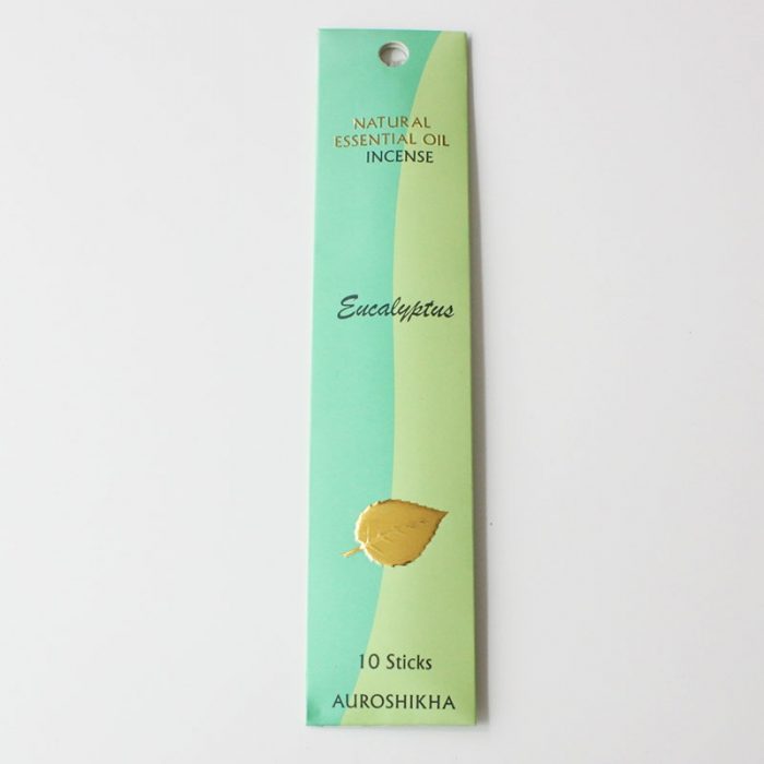 Encens Auroshikha aux huiles essentielles, eucalyptus