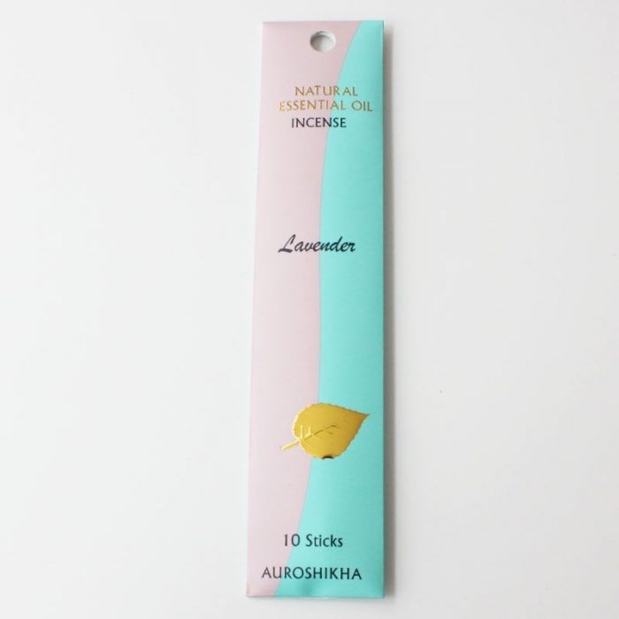 Encens Auroshikha aux huiles essentielles, lavande