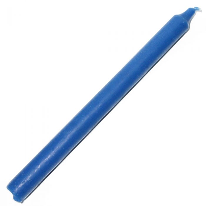 Bougie Velas Isis bleue
