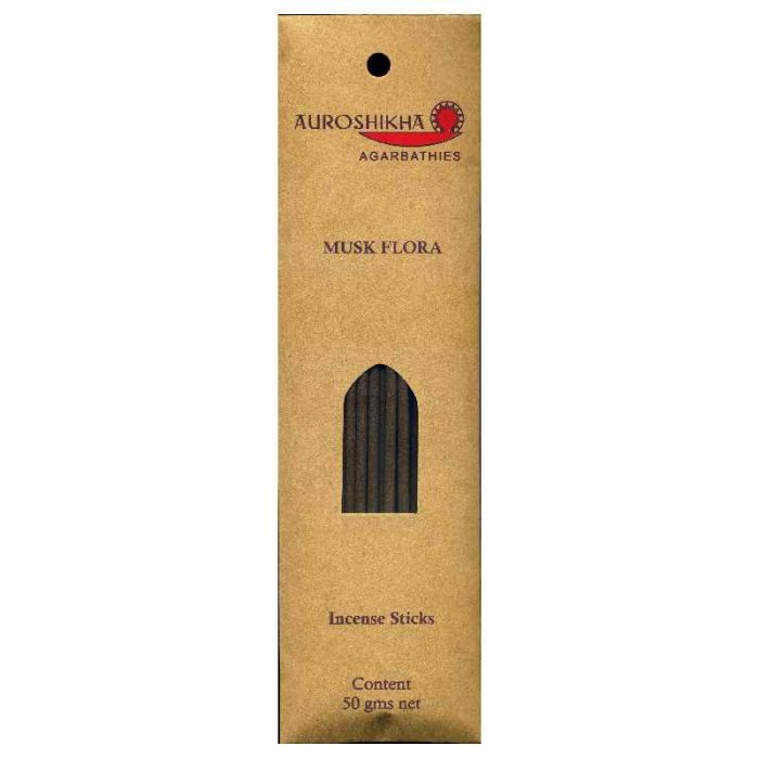 Paquet économique d'encens Auroshikha, Musk Flora