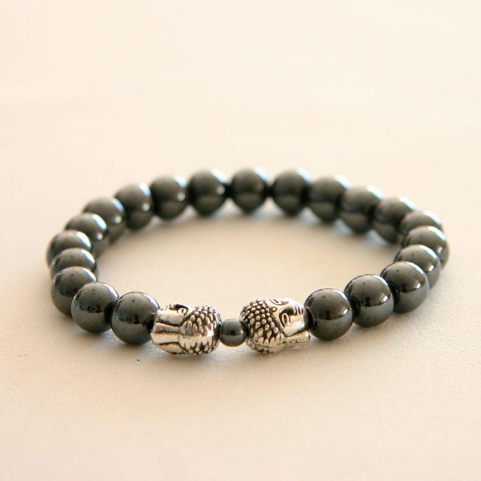 Bracelet bouddha hématite – Image 4