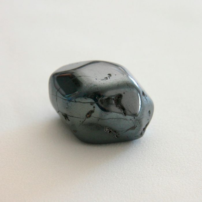 Pierre polie d'hématite 87 gr 4 cm - Pièce unique